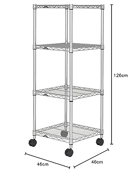 ドウシシャ 棚 スチールラック 4段 91×46×150cm 収納 物置 組立式 Amazon.co.jp: ドウシシャ ルミナス互換 メタルルミナスラック